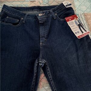 Lee Women's Straight Leg Jeans - Dark Blue